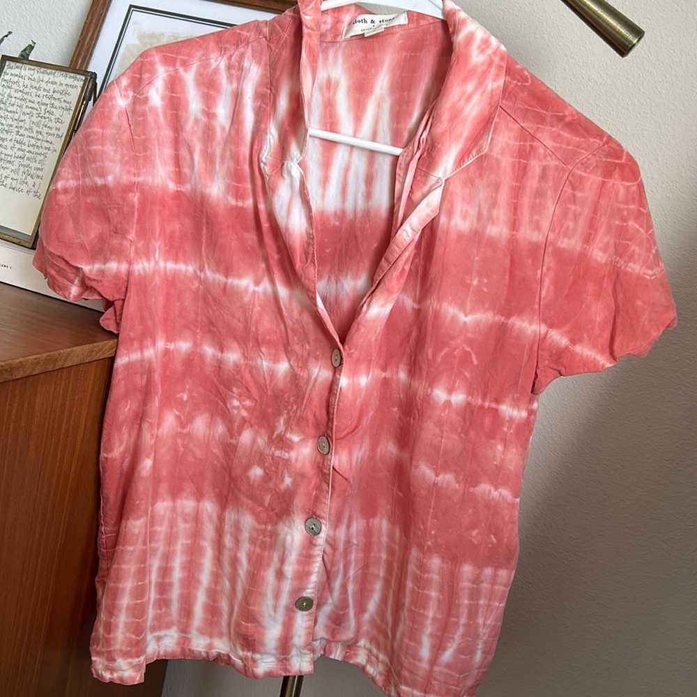 Anthropologie summer blouse